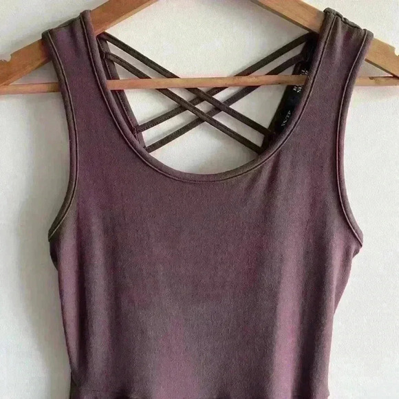 Rebel Sugar Women’s Skater Fun Party Preppy Cute Girl Dusty Pink Summer Dress XS - Picture 2 of 7